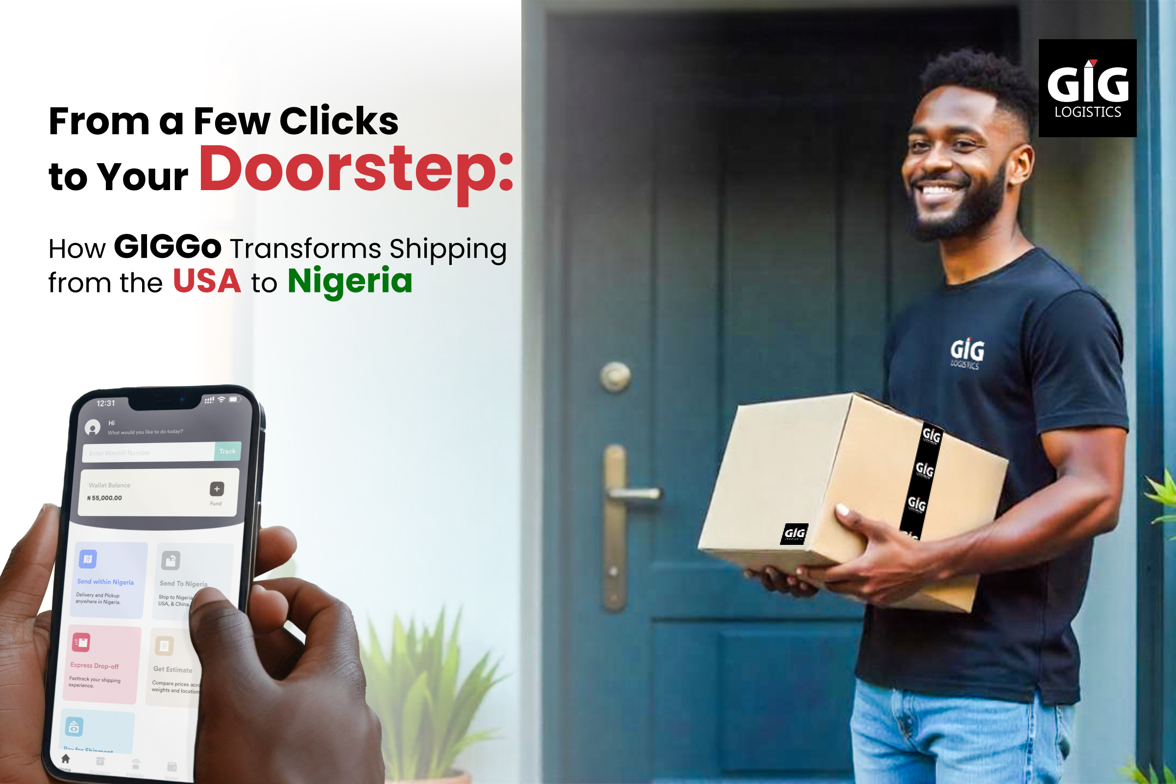 international shipping company from USA to Nigeria